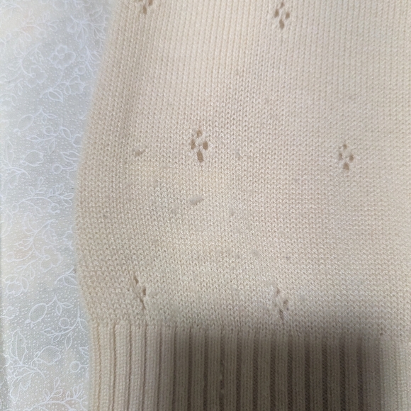 Belldini Ruffled Sweater Vest - Picture 6 of 6